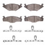 DFC 84-92 Volkswagen Jetta Sedan/Golf Front 4000 HybriDynamic Brake Pads and Hardware Kit
