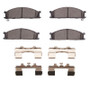 DFC 85-15 Nissan Pickup Hardbody Front 4000 HybriDynamic Brake Pads and Hardware Kit