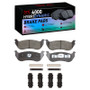 DFC 02-05 Ford Explorer Rear 4000 HybriDynamic Brake Pads and Hardware Kit