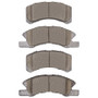 DFC 14-25 Dodge Attitude (Mexico) Front 5000 Advanced Ceramic Brake Pads