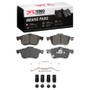 DFC 14-19 Fiat 500L Front 5000 Advanced Ceramic Brake Pads and Hardware Kit