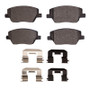 DFC 17-20 Dodge Neon (Mexico) Front 3000 Semi-Metallic Brake Pads and Hardware Kit