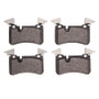 DFC 07-13 Mercedes-Benz C63 AMG Rear 5000 Advanced Low Metallic Brake Pads