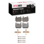 DFC 06-13 BMW 135I Rear 5000 Advanced Low Metallic Brake Pads and Hardware Kit