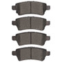 DFC 05-12 Nissan Pathfinder Rear 5000 Advanced Ceramic Brake Pads