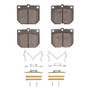 DFC 69-83 Nissan 240Z Front 4000 HybriDynamic Brake Pads and Hardware Kit