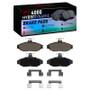 DFC 86-93 Ford Taurus (Excl SHO) Rear 4000 HybriDynamic Brake Pads and Hardware Kit