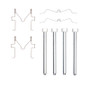 DFC 06-13 Lexus IS250 Rear Premium Hardware Kit