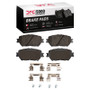DFC 06-15 Lexus IS250 Front 5000 Advanced Ceramic Brake Pads and Hardware Kit