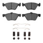 DFC 04-09 Mercedes-Benz E320 Front 5000 Advanced Low Metallic Brake Pads and Hardware Kit