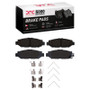 DFC 92-00 Lexus SC400 Rear 5000 Advanced Ceramic Brake Pads and Hardware Kit