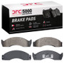 DFC 88-07 Ford F-59 Commercial Stripped Chassis Front/Rear 5000 Advanced Semi Metallic Brake Pads