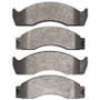 DFC 88-07 Ford F-59 Commercial Stripped Chassis Front/Rear 5000 Advanced Semi Metallic Brake Pads