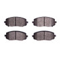 DFC 12-14 Dodge i10 (Mexico) Front 3000 Semi-Metallic Brake Pads