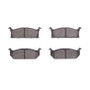 DFC 85-94 Chevrolet Sprint Front 5000 Advanced Semi Metallic Brake Pads