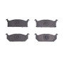DFC 85-94 Chevrolet Sprint Front 5000 Advanced Semi Metallic Brake Pads