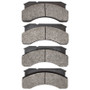 DFC 83-99 Ford FT800 Conventional (w/Front Disc Brakes) Front 5000 Advanced Semi Metallic Brake Pads