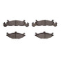 DFC 84-90 Chrysler New Yorker Front 5000 Advanced Semi Metallic Brake Pads