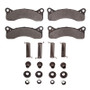 DFC 68-71 Ford F-250 2WD (Excl Super Duty) Front 5000 Adv Semi Metallic Brake Pads & Hardware Kit