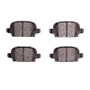 DFC 98-08 Chevrolet Tigra (Mexico) Rear 3000 Semi-Metallic Brake Pads