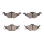 DFC 00-05 Chevrolet Zafira (Mexico) Front 3000 Semi-Metallic Brake Pads