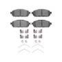 DFC 16-25 Toyota Hilux (Mexico) Front 3000 Ceramic Brake Pads and Hardware Kit