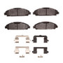 DFC 15-23 Ford Mustang Front Active Performance Pads and Hardware Kit