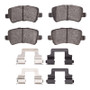 DFC 16-18 Volvo V60/S60 Rear 4000 HybriDynamic Brake Pads and Hardware Kit