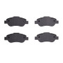 DFC 06-11 Fiat Panda (Mexico) Front 3000 Semi-Metallic Brake Pads