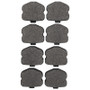 DFC 06-13 Chevrolet Corvette Rear Active Performance Pads - Low Metallic