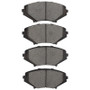 DFC 04-11 Mazda RX-8 Front Active Performance Pads - Low Metallic