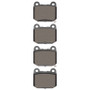 DFC 03-25 Infiniti G35 Rear Active Performance Pads - Low Metallic