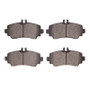 DFC 00-06 Mercedes-Benz A160 (Mexico) Front 3000 Semi-Metallic Brake Pads