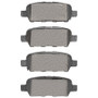DFC 02-25 Infiniti G25 Rear Active Performance Pads - Low Metallic