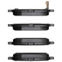 DFC 02-25 Infiniti G25 Rear Active Performance Pads - Low Metallic