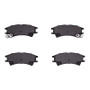 DFC 98-10 Dodge Atos (Mexico) Front 3000 Semi-Metallic Brake Pads