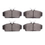 DFC 01-05 Nissan Almera (Mexico) Front 3000 Semi-Metallic Brake Pads