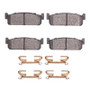 DFC 93-06 Infiniti J30 Rear 4000 HybriDynamic Brake Pads and Hardware Kit