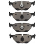 DFC 91-10 BMW 328I Rear Active Performance Pads - Low Metallic