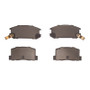 DFC 91-05 Toyota MR2 Rear Active Performance Pads - Low Metallic