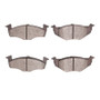 DFC 06-08 Volkswagen Derby (Mexico) Front 3000 Semi-Metallic Brake Pads