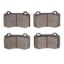 DFC 92-06 Dodge Viper Front/Rear Active Performance Pads - Low Metallic