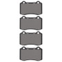 DFC 92-06 Dodge Viper Front/Rear Active Performance Pads - Low Metallic