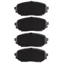 DFC 90-93 Asuna SUNFIRE Front Active Performance Pads - Low Metallic