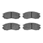 DFC 89-05 Chrysler Sebring Front Active Performance Pads - Low Metallic