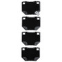 DFC 06-07 Subaru Impreza Rear Active Performance Pads - Low Metallic