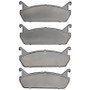 DFC 90-96 Ford Escort Rear Active Performance Pads - Low Metallic