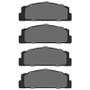 DFC 66-73 Fiat 124850 Front 3000 Semi-Metallic Brake Pads