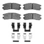 DFC 92-12 Chrysler Sebring Rear Active Performance Pads and Hardware Kit