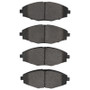 DFC 11-15 Chevrolet Matiz (Mexico) Front 3000 Ceramic Brake Pads